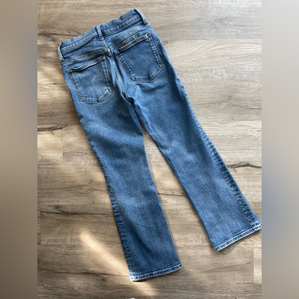 Madewell | Mid Rise Kick Out Jeans | Custom ‘Nashville’ Embroidery | Size 27 - Picture 9 of 9